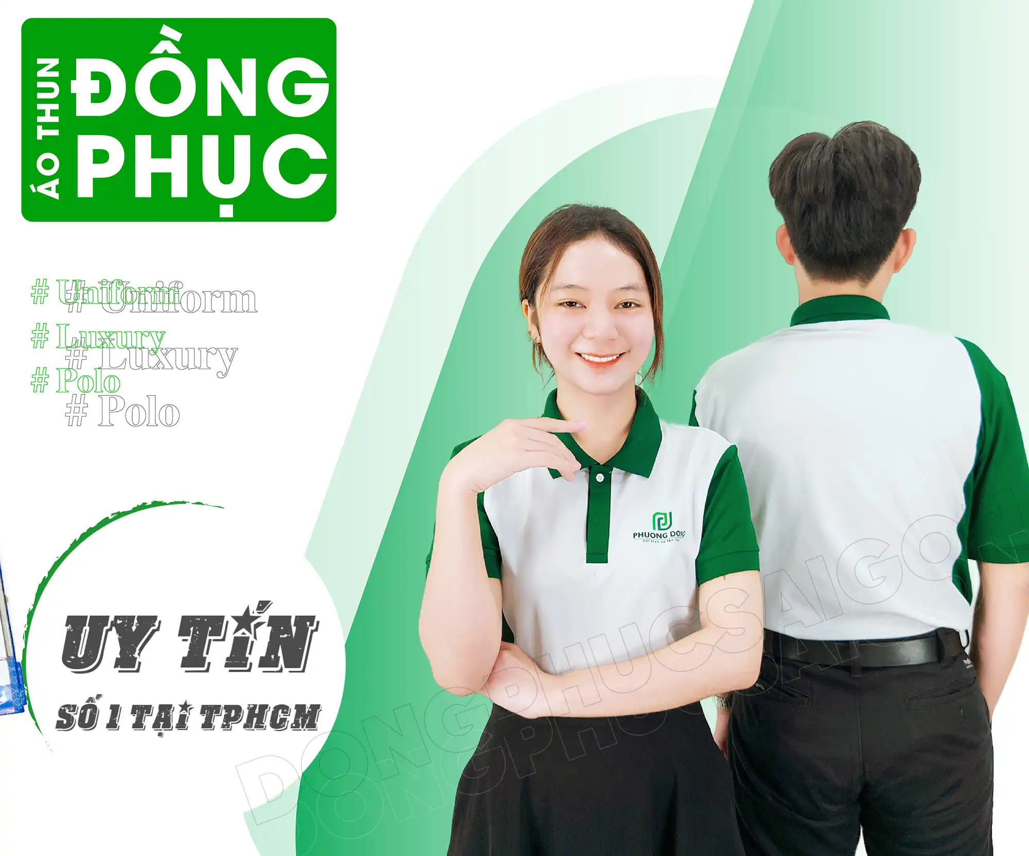 Đặt đồng phục từ xa Mẫu áo thun đồng phục cao cấp