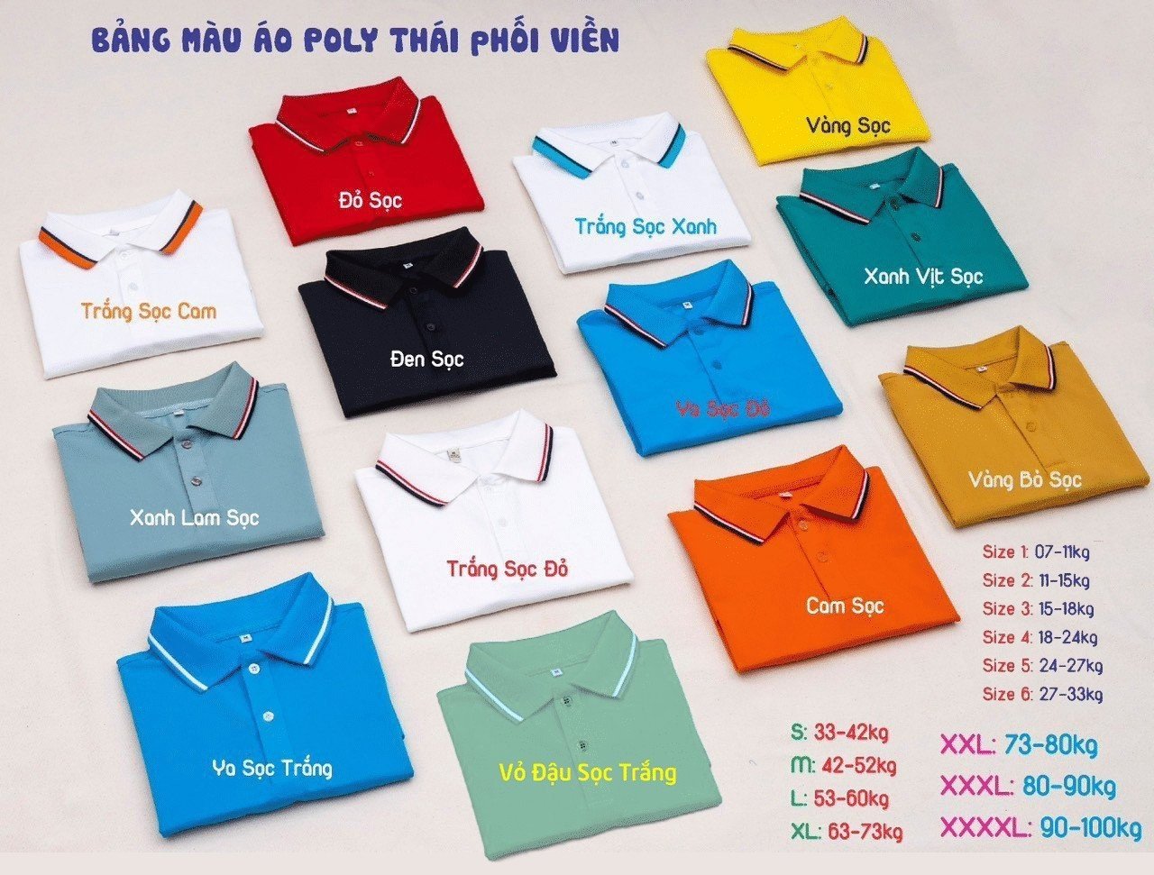 áo thun trơn có sẵn