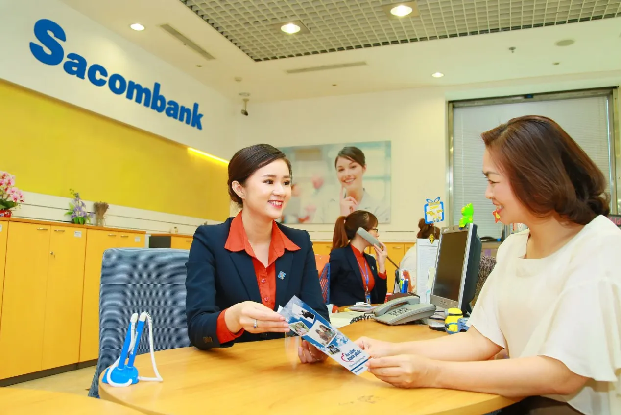 đồng phục ngân hàng sacombank