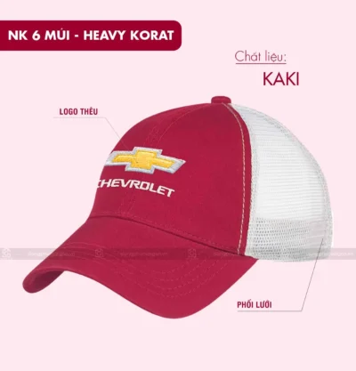 đặt may nón đồng phục