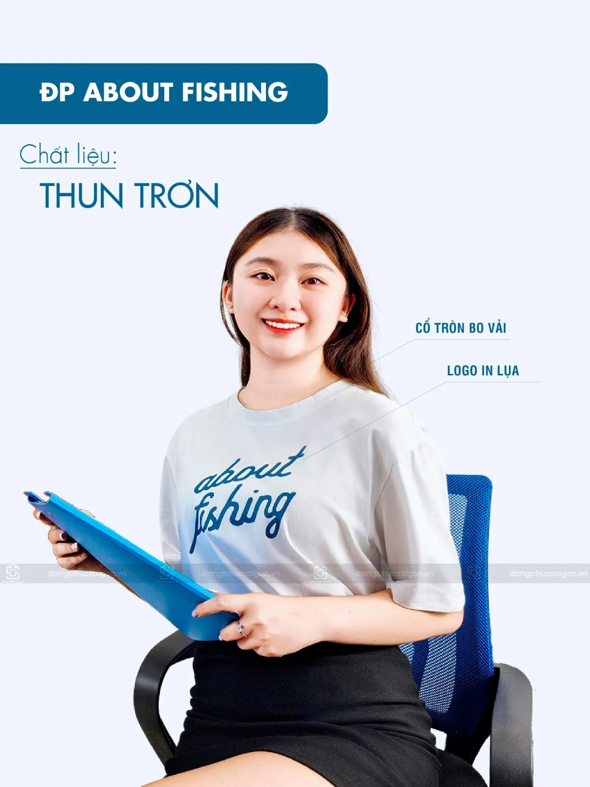 may áo thun cổ tròn