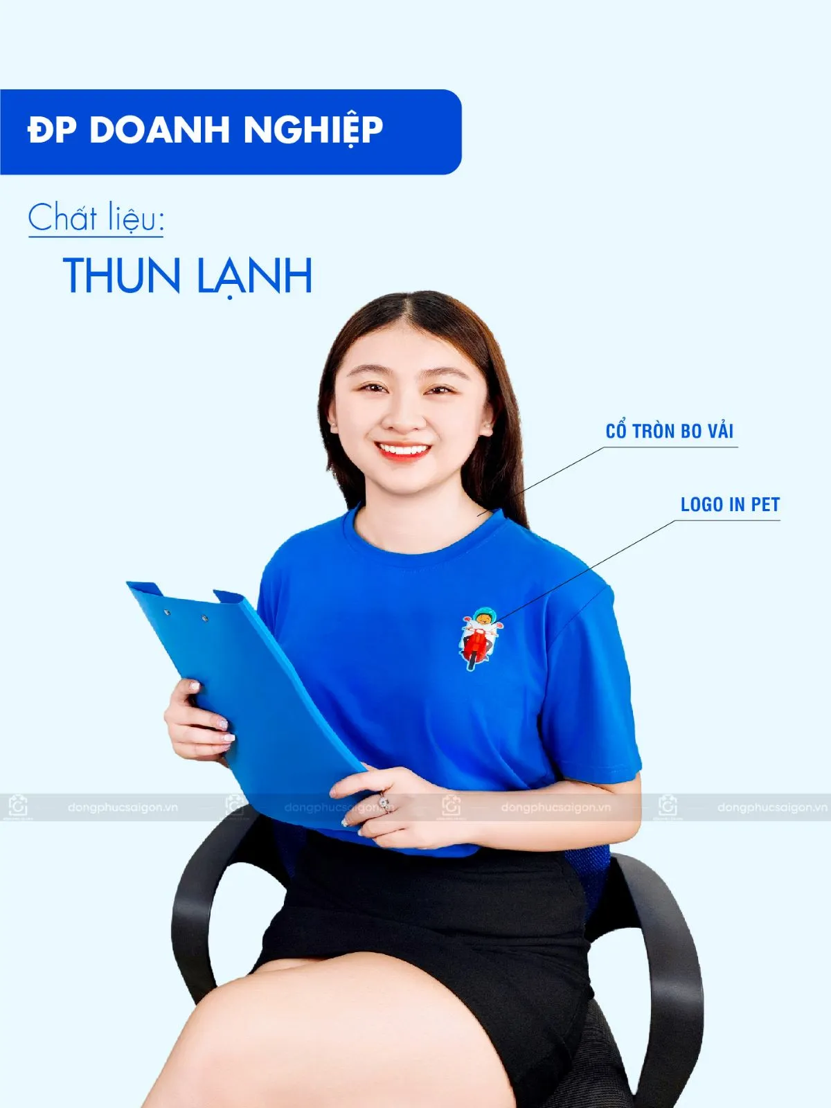 may áo thun cổ tròn