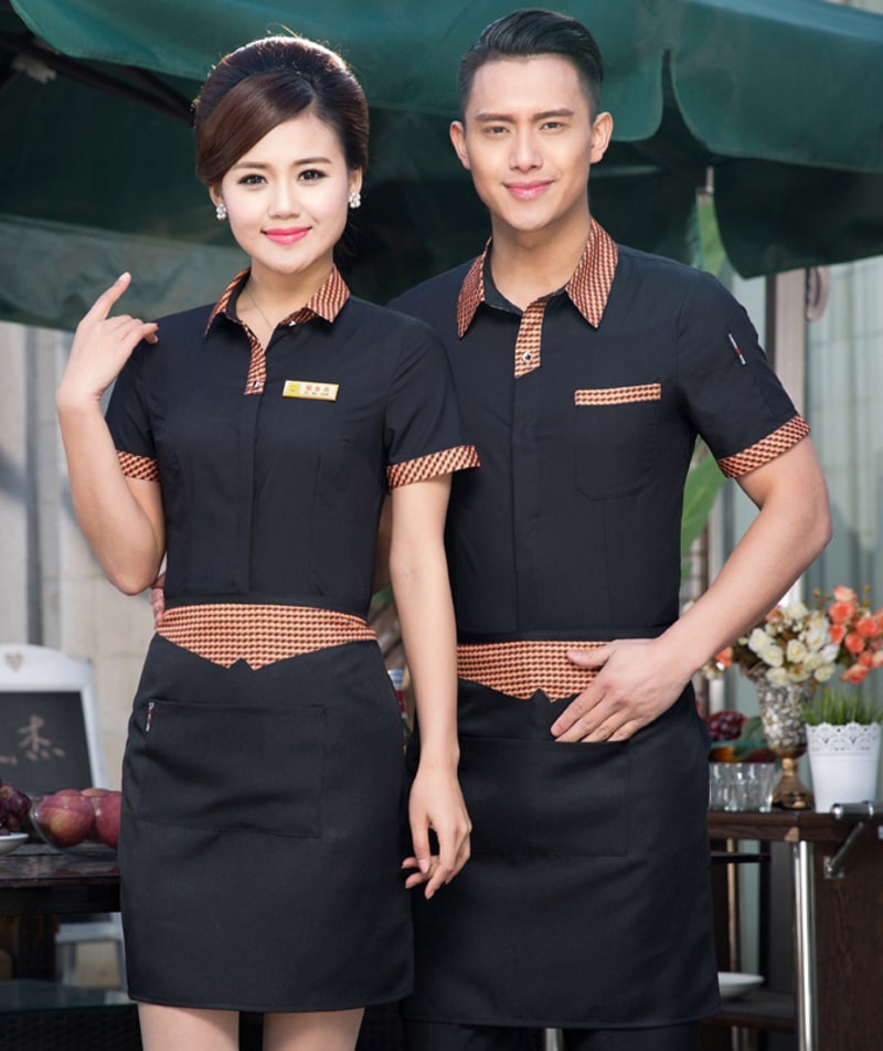 đồng phục cafe hàn quốc