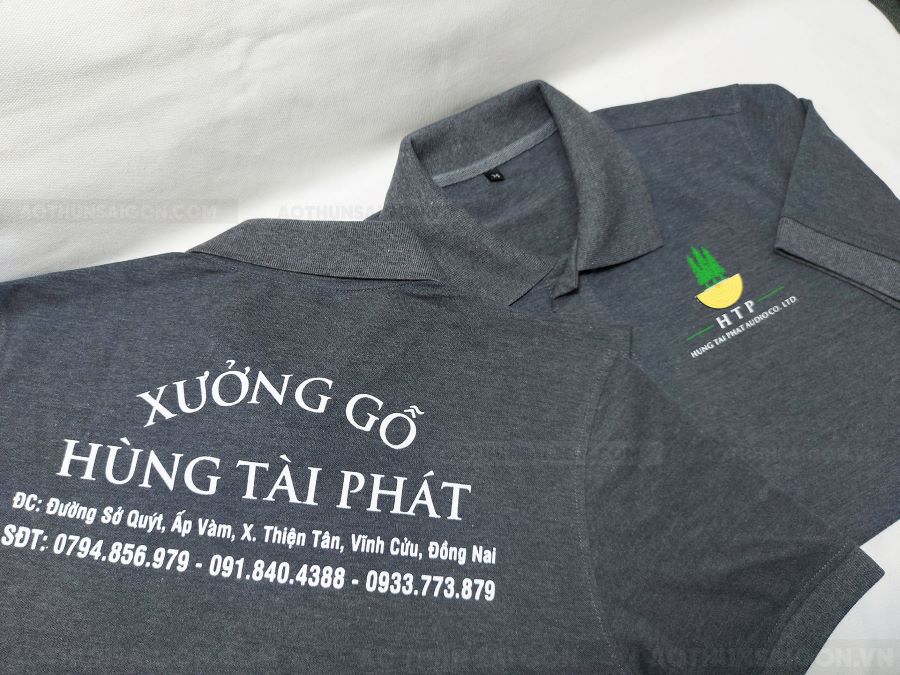 in logo áo đồng phục