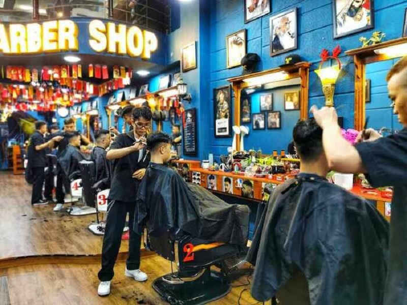 Áo đồng phục barber shop