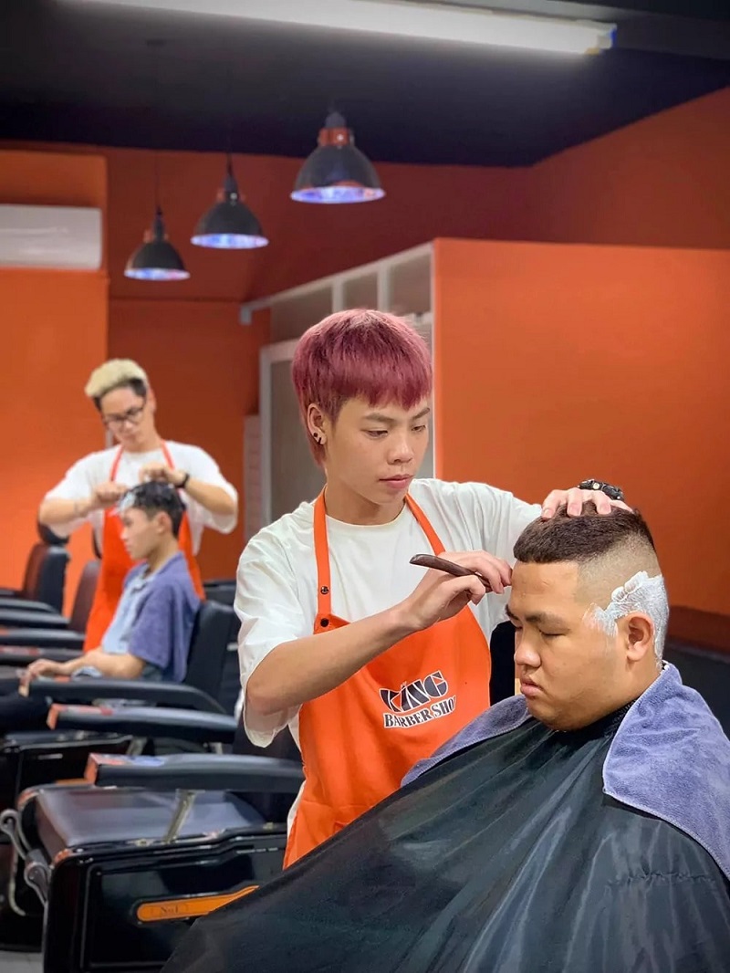 Áo đồng phục barber shop