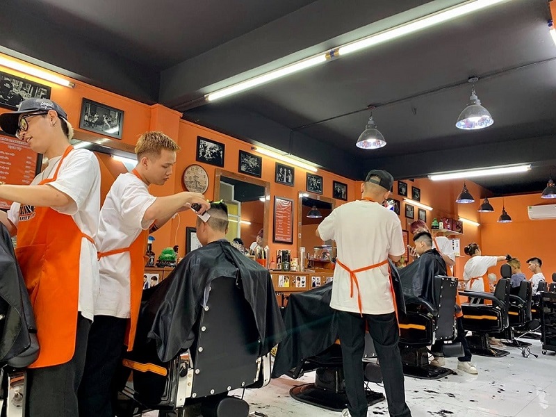 Áo đồng phục barber shop