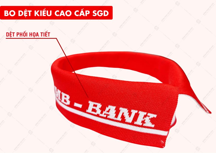 Mẫu bo áo polo phối chữ cao cấp