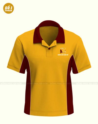Áo Đồng Phục Polo Màu Vàng