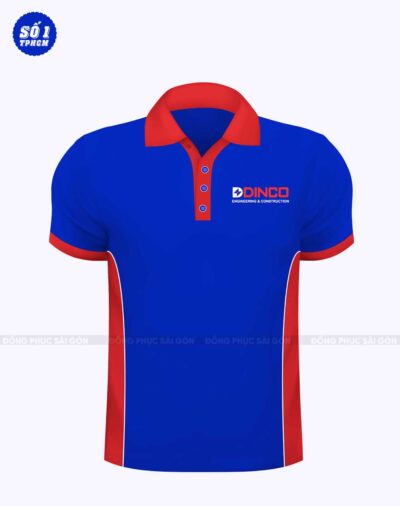 Đồng phục doanh nghiệp màu xanh nổi bật