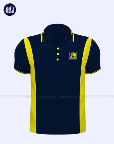 Áo polo đồng phục doanh nghiệp màu xanh đen