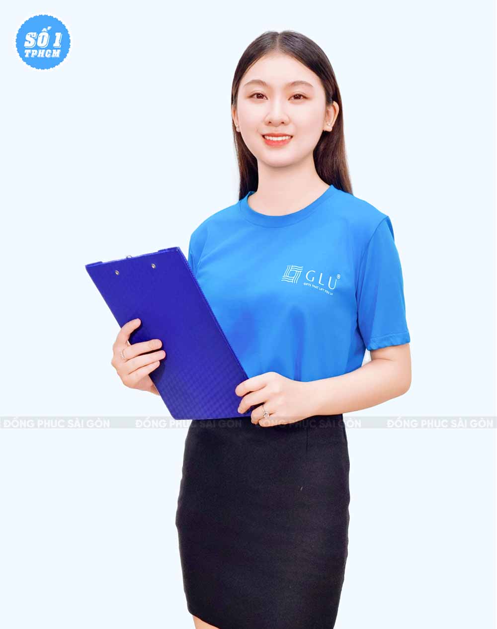 mẫu đồng phục doanh nghiệp glu uniform