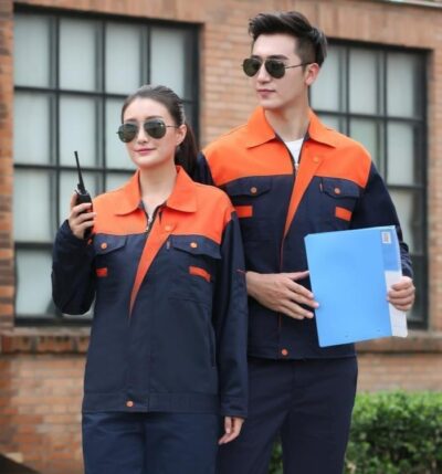 Quần áo bảo hộ dài tay BH34 may sẵn, xưởng may giá rẻ