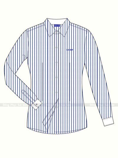 Mẫu Áo Sơ Mi Đồng Phục ASM03