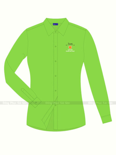 Đồng phục sơ mi nữ công sở tay dài