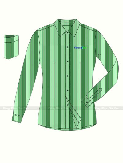 Đồng phục áo sơ mi nữ công sở