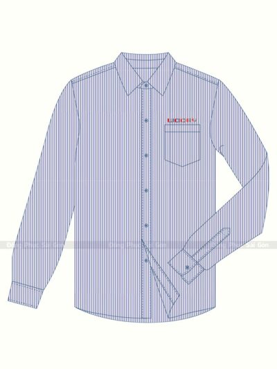 Mẫu Áo Sơ Mi Đồng Phục SM31