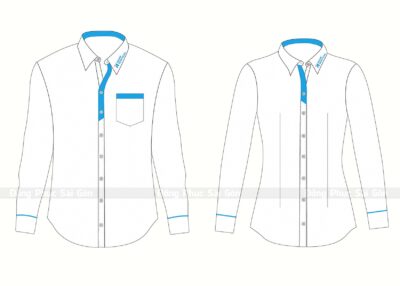 Đồng Phục Sơ Mi Nam Nữ ASMT23