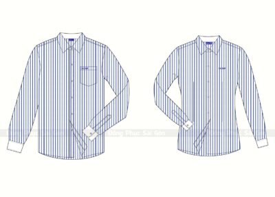 Đồng phục sơ mi nam cao cấp ASMT25 bền đẹp