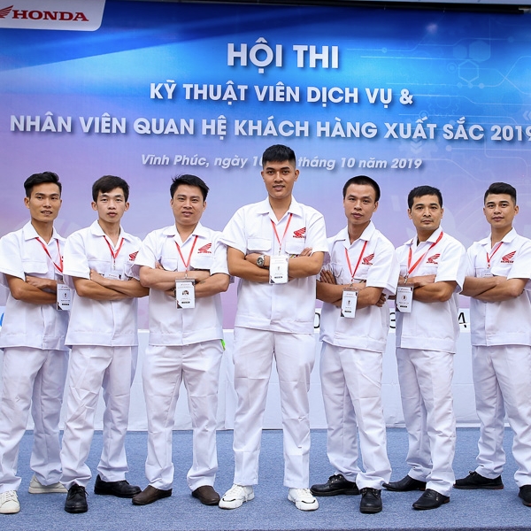 đồng phục công nhân cơ khí honda