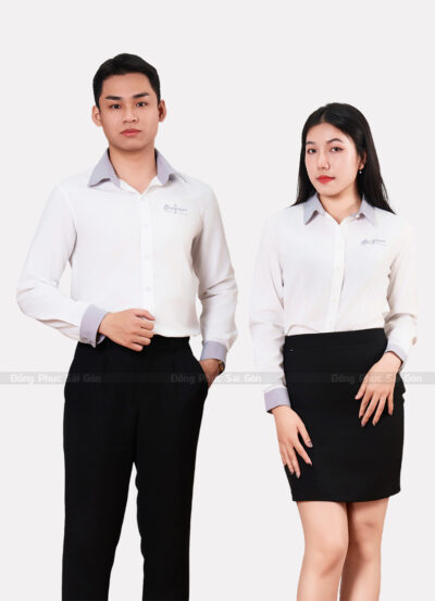 Đồng phục sơ mi công sở thời trang Bonjour