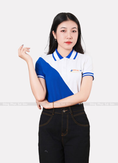 Mẫu áo phông đồng phục công ty chất liệu thoáng mát