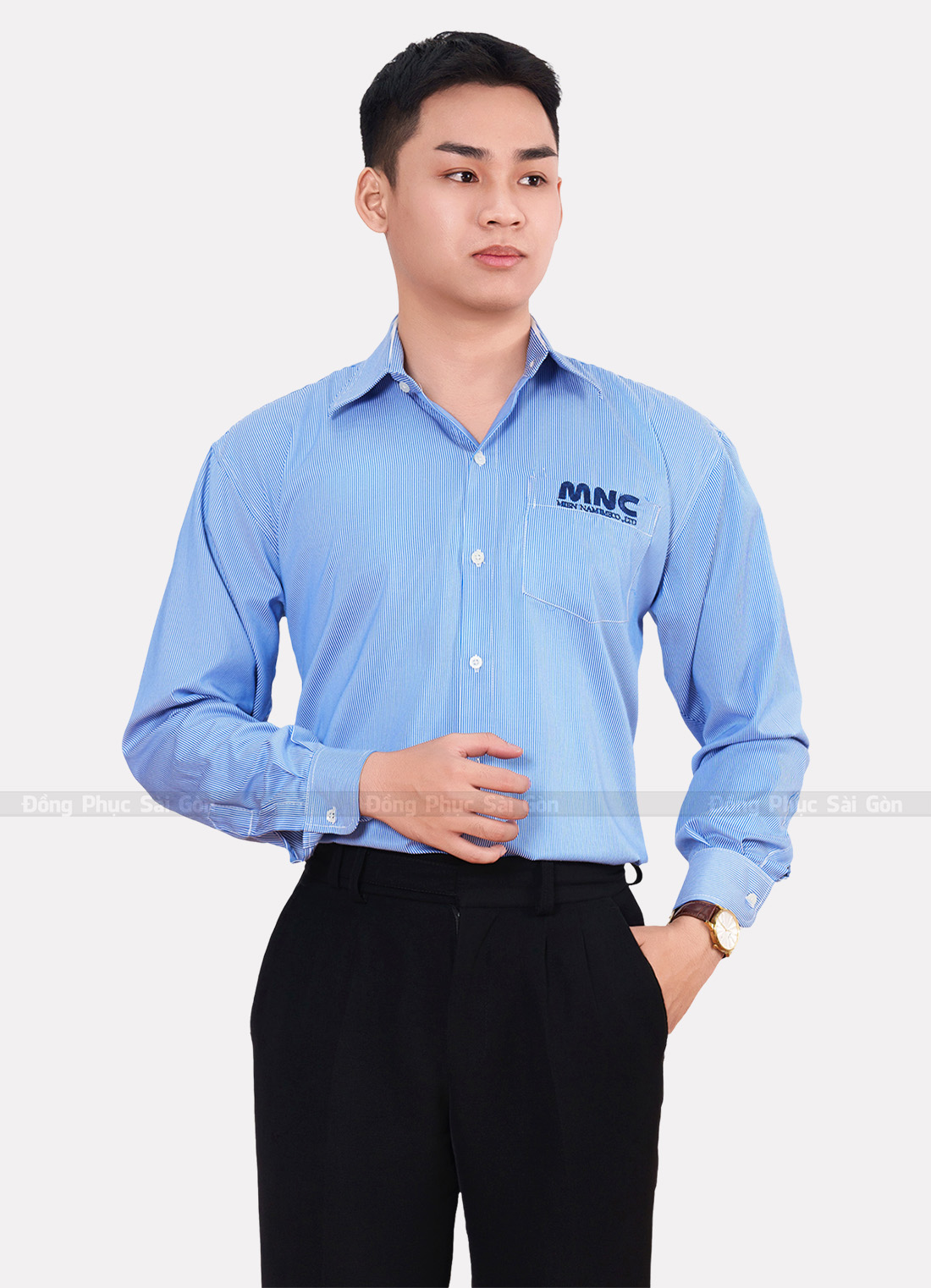 mẫu áo sơ mi đồng phục cao cấp