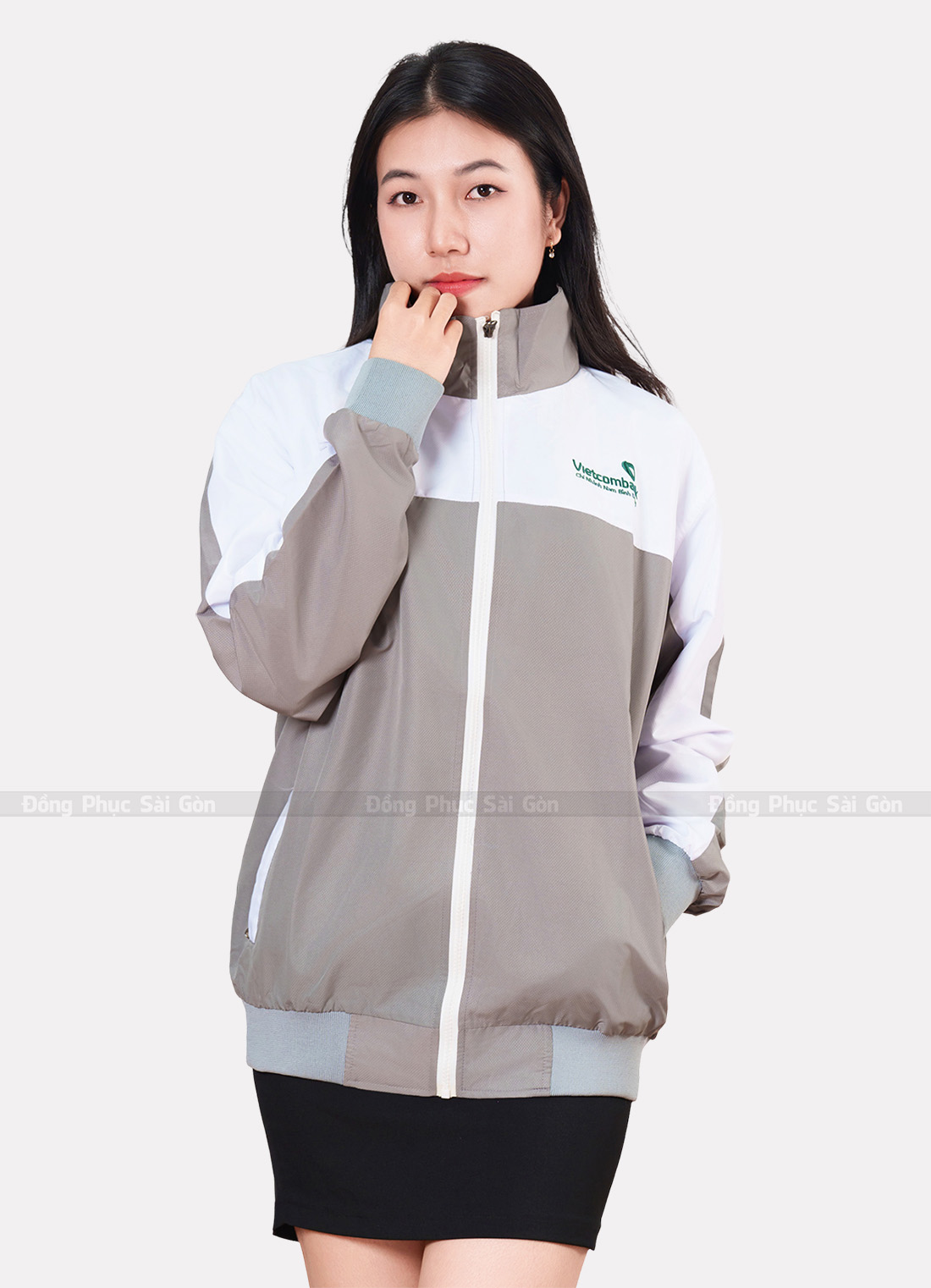 may áo khoác đồng phục tại bình dương