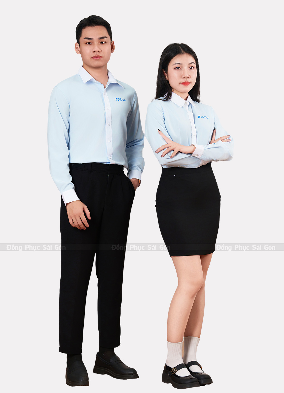 may áo sơ mi đồng phục tại long an 3