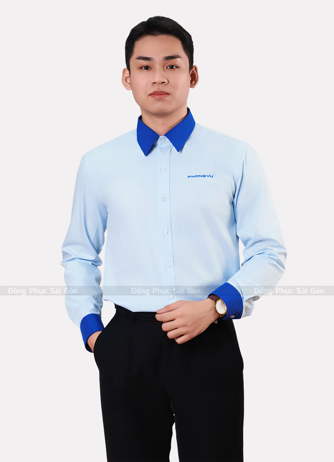 may áo sơ mi đồng phục tại ninh thuận 2