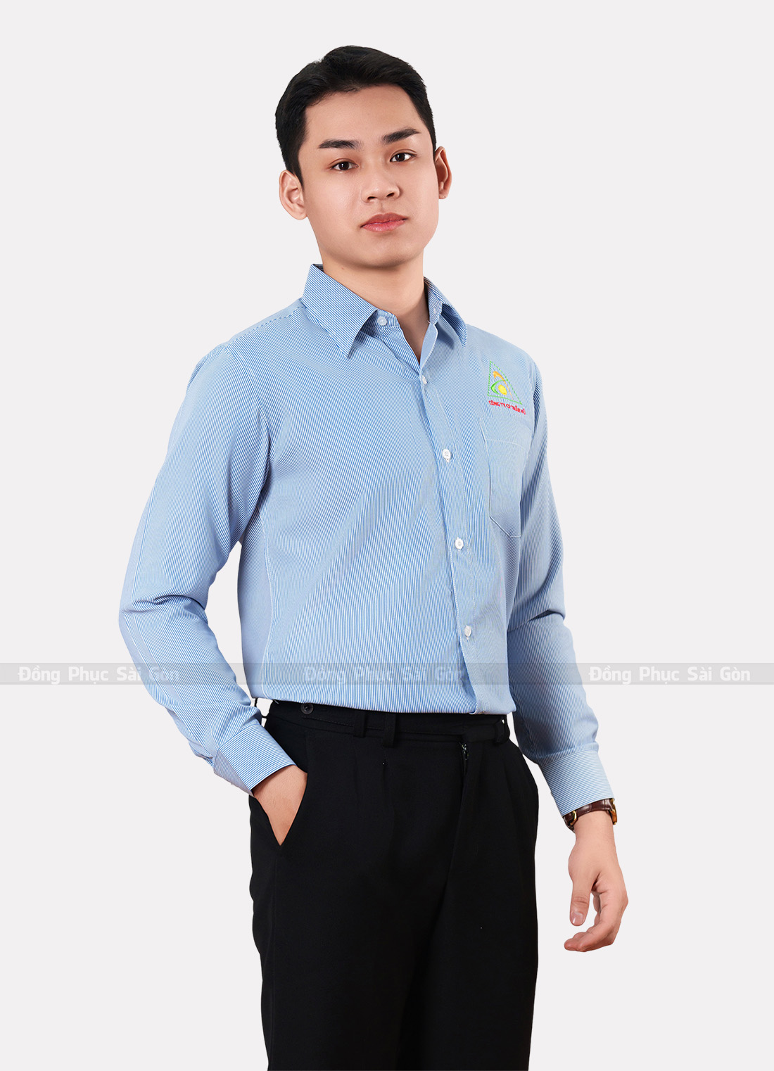 may áo sơ mi đồng phục tại quảng bình 2
