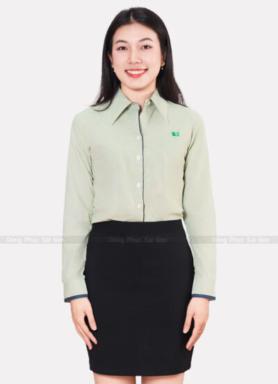 Đồng phục áo sơ mi nữ công sở CSD10008