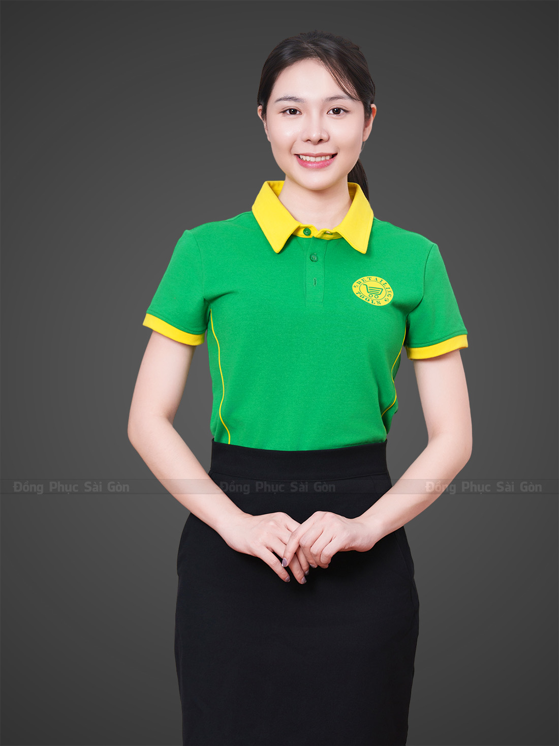 đồng phục màu xanh lá 10