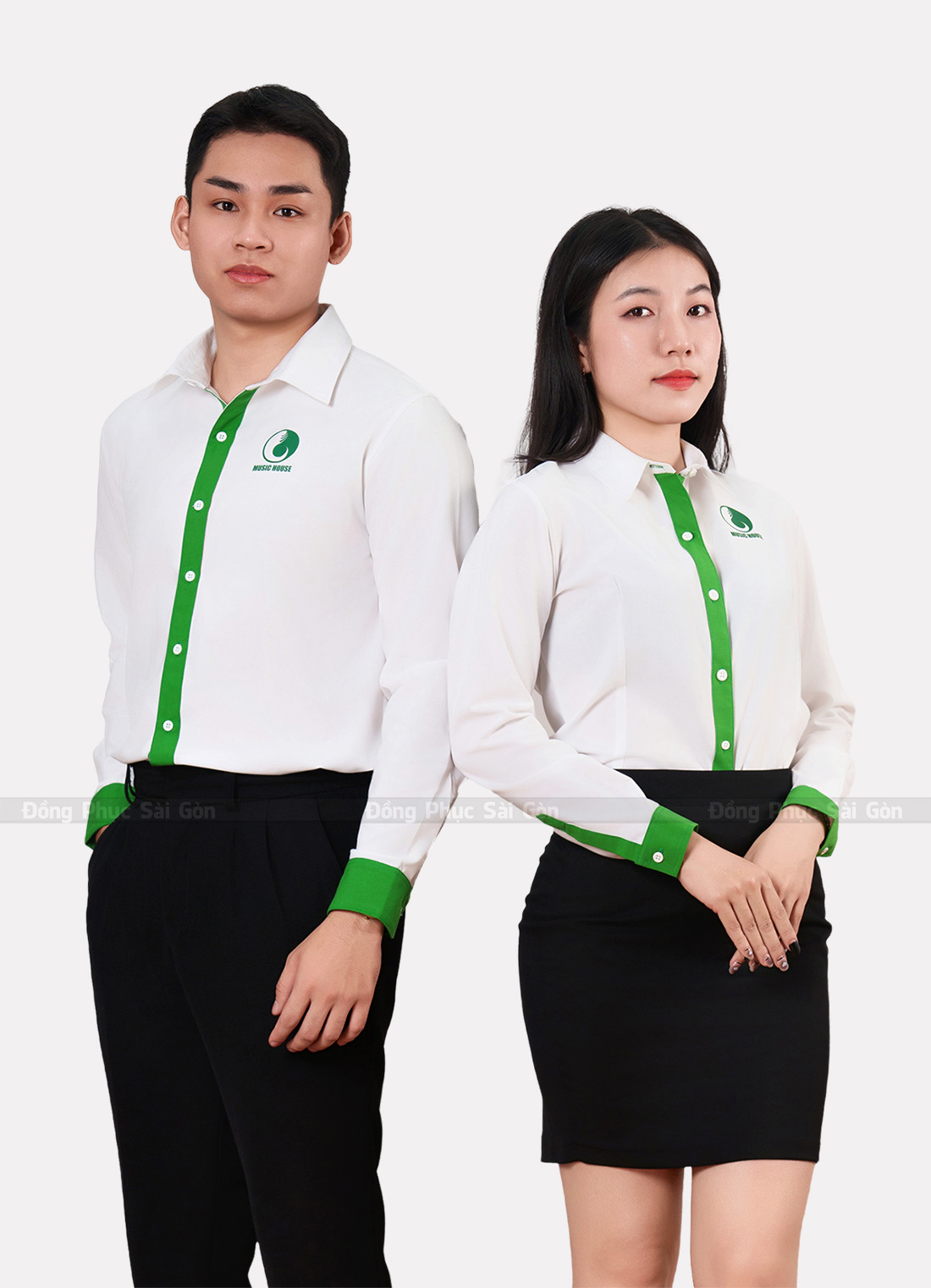 may áo sơ mi đồng phục tại vĩnh long