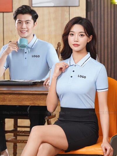 Áo đồng phục công ty đẹp và chuyên nghiệp CT250015