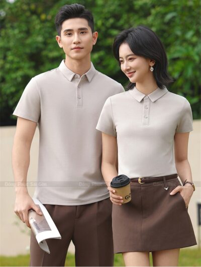 Áo thun cá sấu đồng phục cao cấp AT250169 1