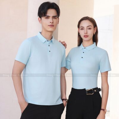 Áo thun đồng phục cho công nhân giá rẻ nhất 2