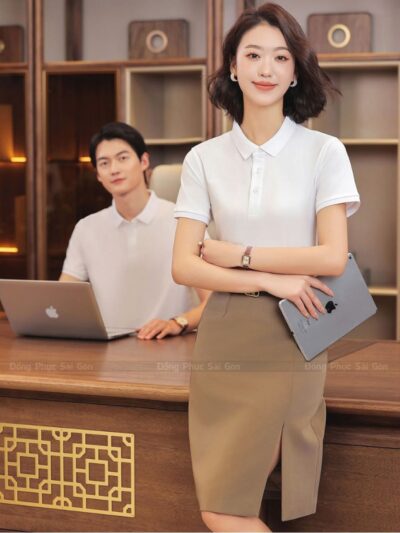 Áo thun đồng phục công ty cao cấp AT250025 1