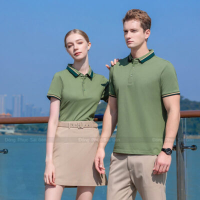 Áo thun polo đồng phục cao cấp AT250209 1