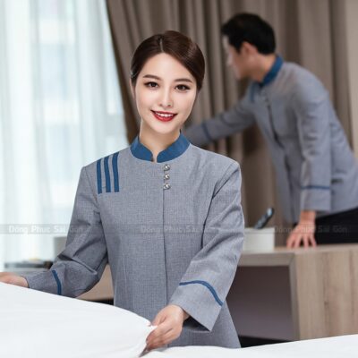 Bộ đồng phục nhà hàng đẹp, chuyên nghiệp 3