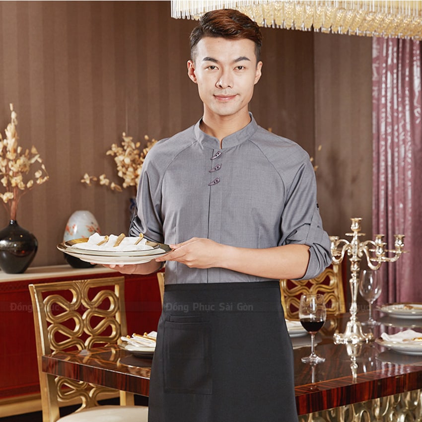 Bộ sưu tập mẫu áo đồng phục nhà hàng mới 1