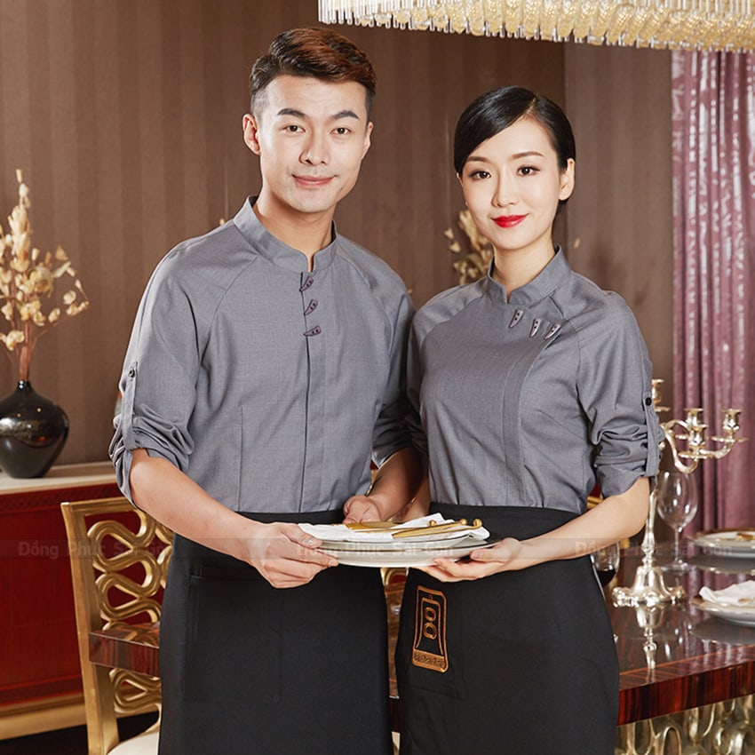 Bộ sưu tập mẫu áo đồng phục nhà hàng mới 3