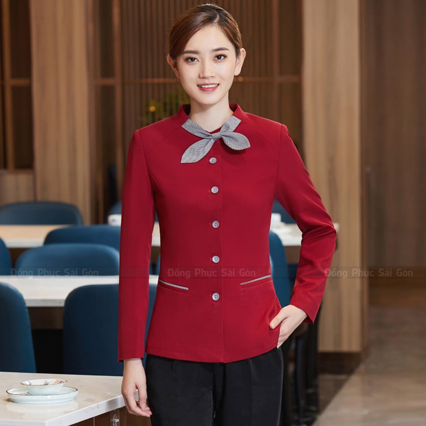Bộ sưu tập mẫu áo đồng phục nhà hàng mới 6