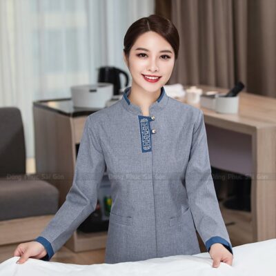 Các mẫu áo đồng phục nhà hàng phổ biến 4