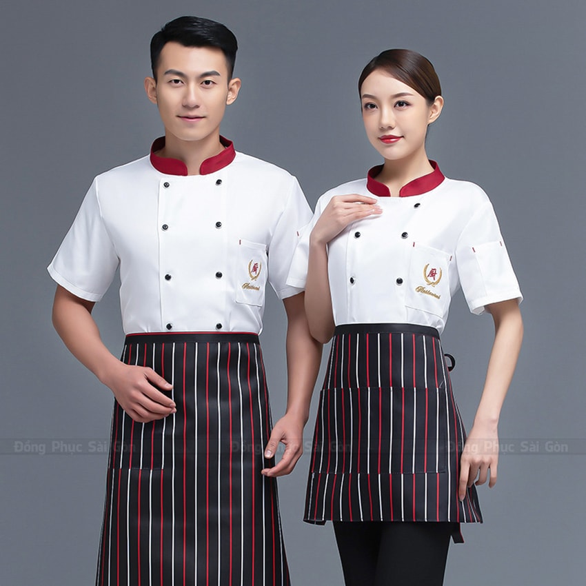 Các mẫu đồng phục nhà bếp đẹp, giá rẻ 2