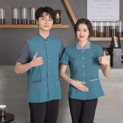 Đặt áo đồng phục nhà hàng giá rẻ tại TP.HCM 4