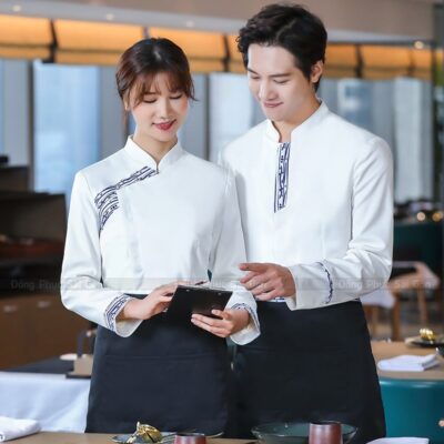 Đặt may đồng phục nhà hàng đẹp theo yêu cầu 4