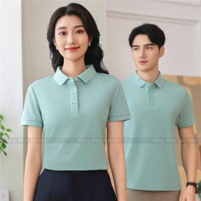Đồng phục áo thun có cổ chất lượng AT250112 4