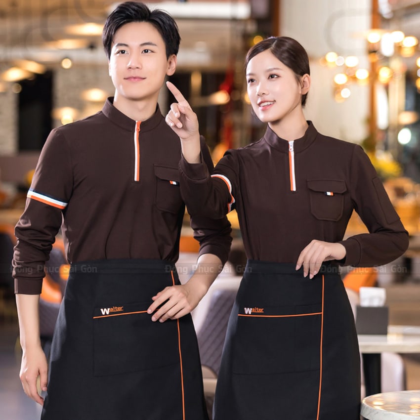 Đồng phục nhà hàng quán ăn chuyên nghiệp NH250119 2