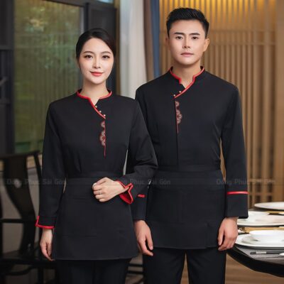 Đồng phục nhà hàng tiệc cưới sang trọng 1